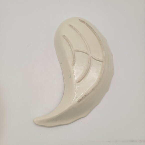 Vintage Calif USA Pottery Yin Yang Chip Dip Serving Dishes - Picture 4 of 7